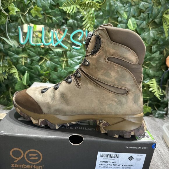 Zamberlan 4014 Lynx MID GTX  RR BOA Vibram 3D Camo Hydronic Brown Men 10 main image 8